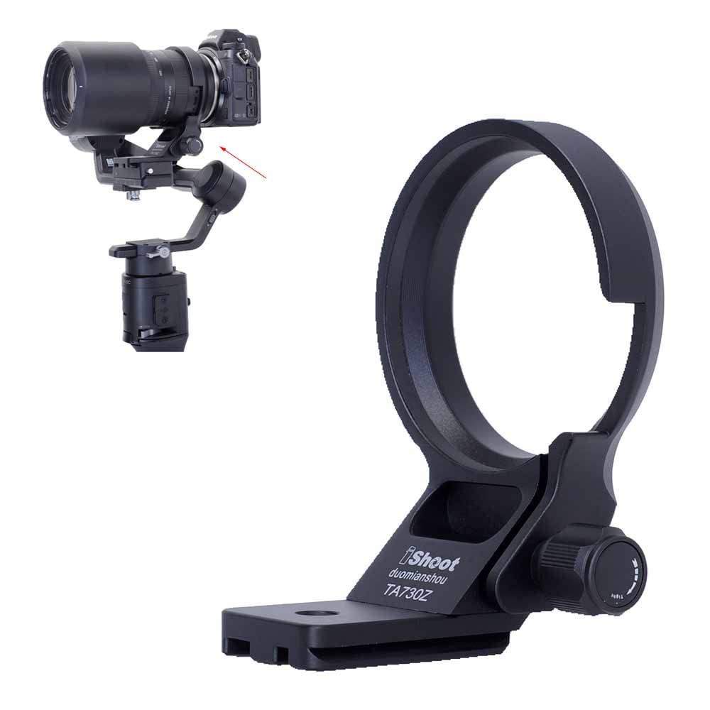 Metal Lens Support Collar for Tamron Di RXD III Lens Bracket Tripod Camera Ring Tripod Quick Release Compatible with Ball Head with and Screw Holes чорний
Metal Lens Support Collar for Tamron Di RXD III Lens Bracket Tripod Camera Ring Tripod Quick Release Compatible with Ball Head with and Screw Holes чорний