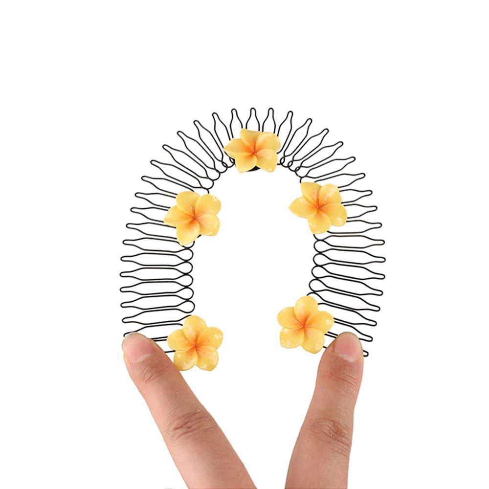 Headband Invisible Extra Hair Holder Spring Flower Hairpin Cute U Shape Hair Styling Comb Girls style 8
Headband Invisible Extra Hair Holder Spring Flower Hairpin Cute U Shape Hair Styling Comb Girls style 8