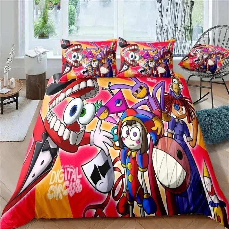 THE AMAZING DIGITAL CIRCUS Carton Beding Set Bedrom Soft Modern Bedspreads Comefortable Soft Duvet Cover Comfortable Quilt Cover Pilowcase 100*200cm Single
THE AMAZING DIGITAL CIRCUS Carton Beding Set Bedrom Soft Modern Bedspreads Comefortable Soft Duvet Cover Comfortable Quilt Cover Pilowcase 100*200cm Single