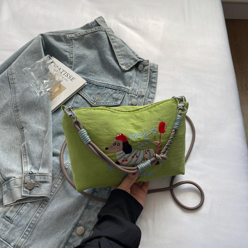 Dachshund dog bag women s summer super fire small bag niche embroidery messenger bag mobile phone bag tide зелений
Dachshund dog bag women s summer super fire small bag niche embroidery messenger bag mobile phone bag tide зелений