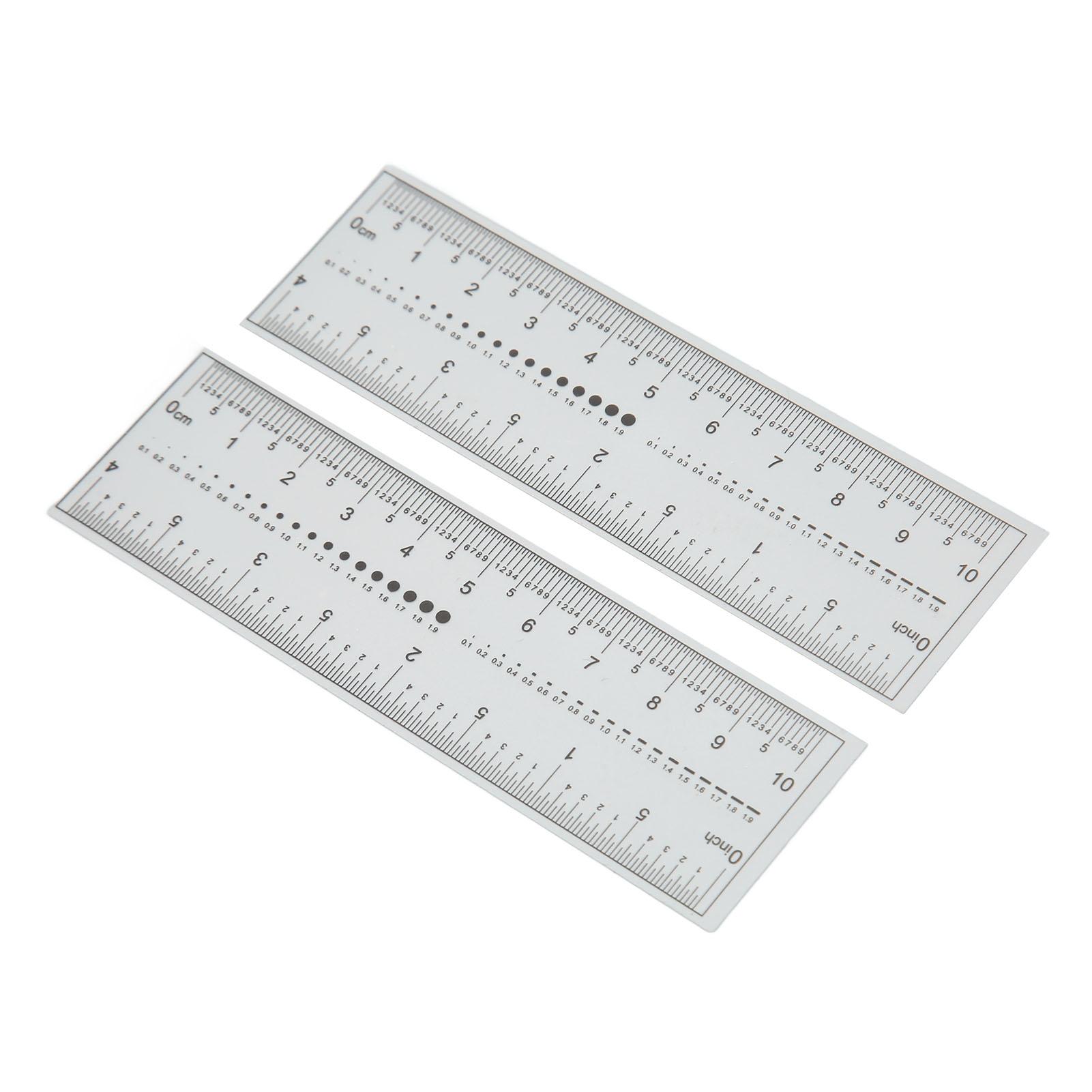 10PCS Fake Nails Measuring Ruler Professional Portable Transparent Nail Art PVC Soft Ruler for Nail Measuring Tool
10PCS Fake Nails Measuring Ruler Professional Portable Transparent Nail Art PVC Soft Ruler for Nail Measuring Tool