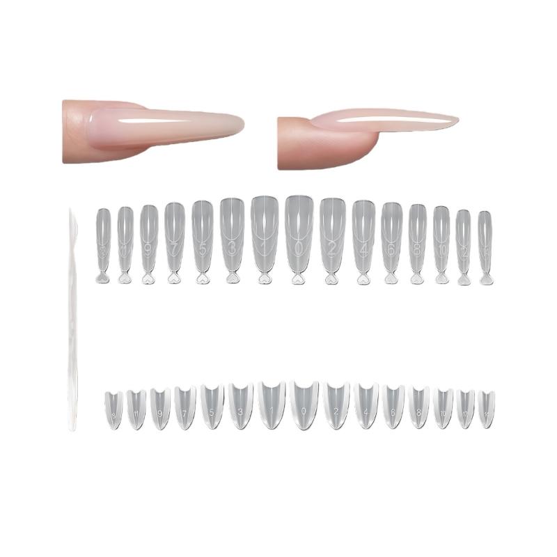 1Box False Nail Extensions Forms Suitable Various Occasions Business Casual Fashionable Structure Design
1Box False Nail Extensions Forms Suitable Various Occasions Business Casual Fashionable Structure Design