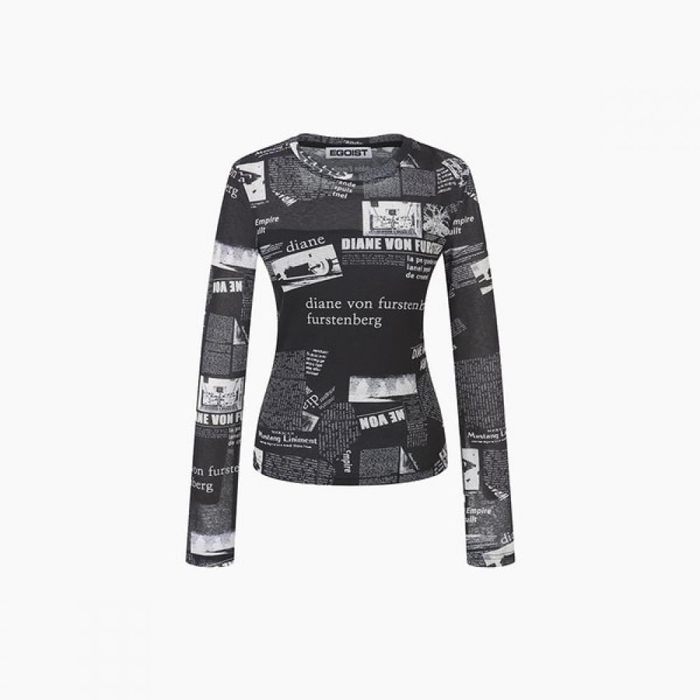 EgoisT Sheer PrinTing Slim FiT T shirT Es2cl365 BK/66
EgoisT Sheer PrinTing Slim FiT T shirT Es2cl365 BK/66