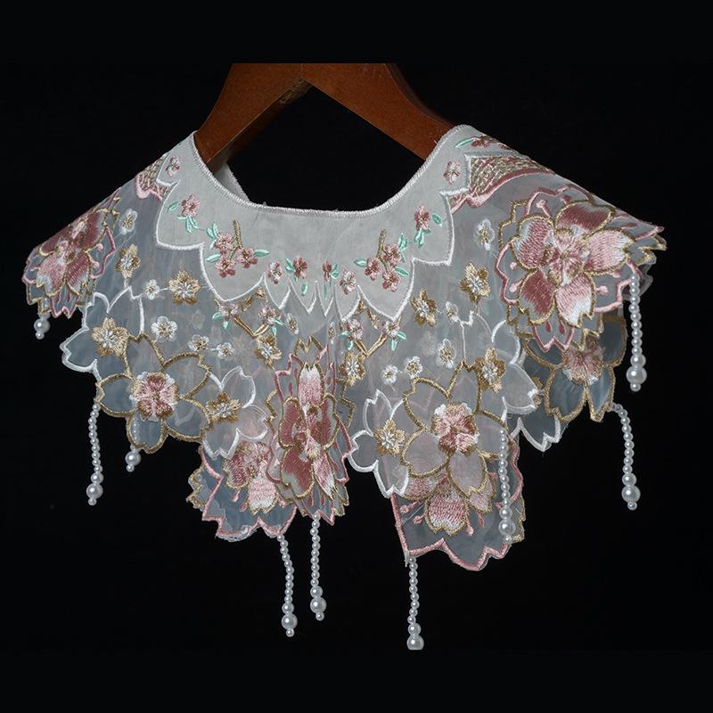 New Chinese Hanfu: Bachelor s Gown Cape with Embroidered Shawl & Detachable Collar One Size розовый
New Chinese Hanfu: Bachelor s Gown Cape with Embroidered Shawl & Detachable Collar One Size розовый