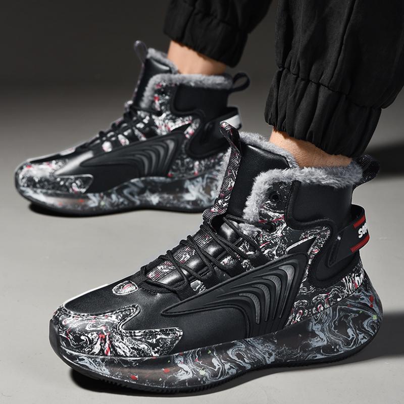 Зимние ботильоны, мужские зимние ботинки, рождественские теплые кожаные сапоги на меху, ковбойская спортивная обувь с высоким берцем, повседневная классическая уличная обувь 46 чёрный
Зимние ботильоны, мужские зимние ботинки, рождественские теплые кожаные сапоги на меху, ковбойская спортивная обувь с высоким берцем, повседневная классическая уличная обувь 46 чёрный