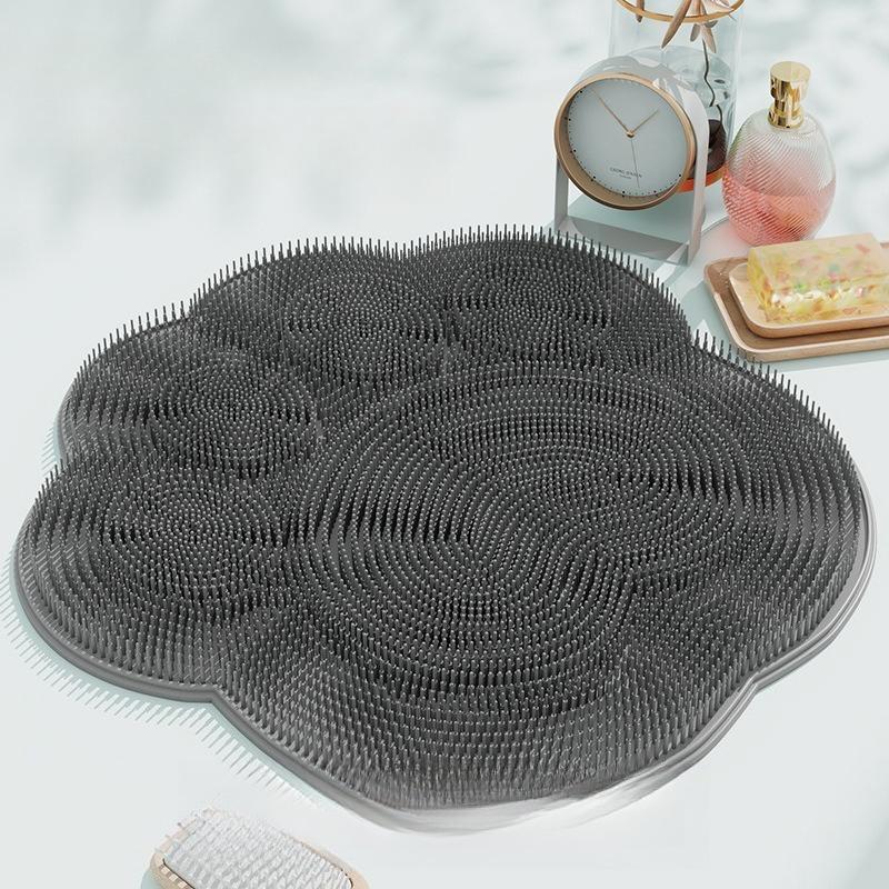 1pc Bath Massage Pad - Non-Slip, Easy Clean Shower Foot & Back Scrubber Mat for Enhanced Exfoliation and Relaxation серый
1pc Bath Massage Pad - Non-Slip, Easy Clean Shower Foot & Back Scrubber Mat for Enhanced Exfoliation and Relaxation серый