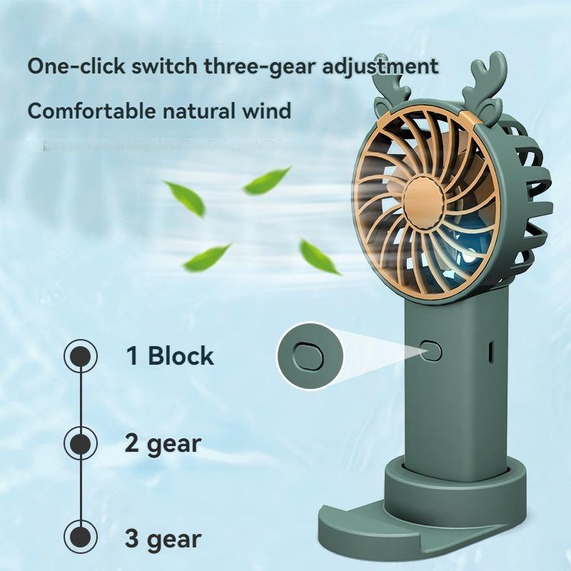 Antler Handheld Mini Fashion vertical phone mount fan Outdoor Travel portable charging fan зелёный
Antler Handheld Mini Fashion vertical phone mount fan Outdoor Travel portable charging fan зелёный