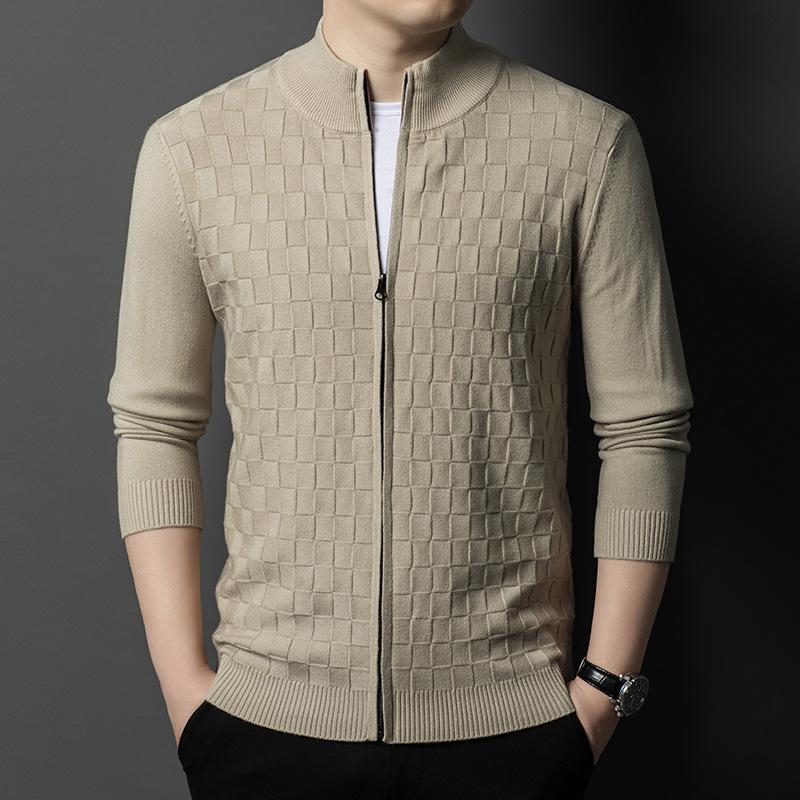 Men s 2025 Spring/Autumn Plaid Stand Collar Zipper Knit Cardigan 2XL/120 бежевий
Men s 2025 Spring/Autumn Plaid Stand Collar Zipper Knit Cardigan 2XL/120 бежевий