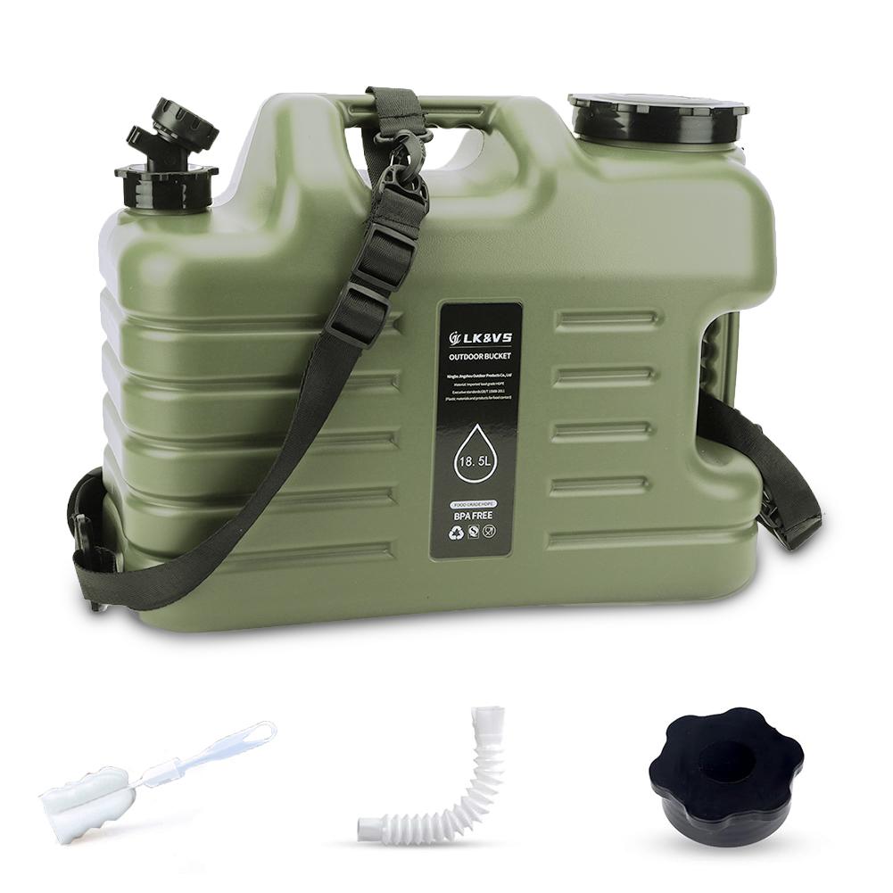 5 Gallon Water Jug with Spigot Camping Water Container Leak-Proof Water Storage Container Large Capacity BPA Free BBQ Supplies
5 Gallon Water Jug with Spigot Camping Water Container Leak-Proof Water Storage Container Large Capacity BPA Free BBQ Supplies