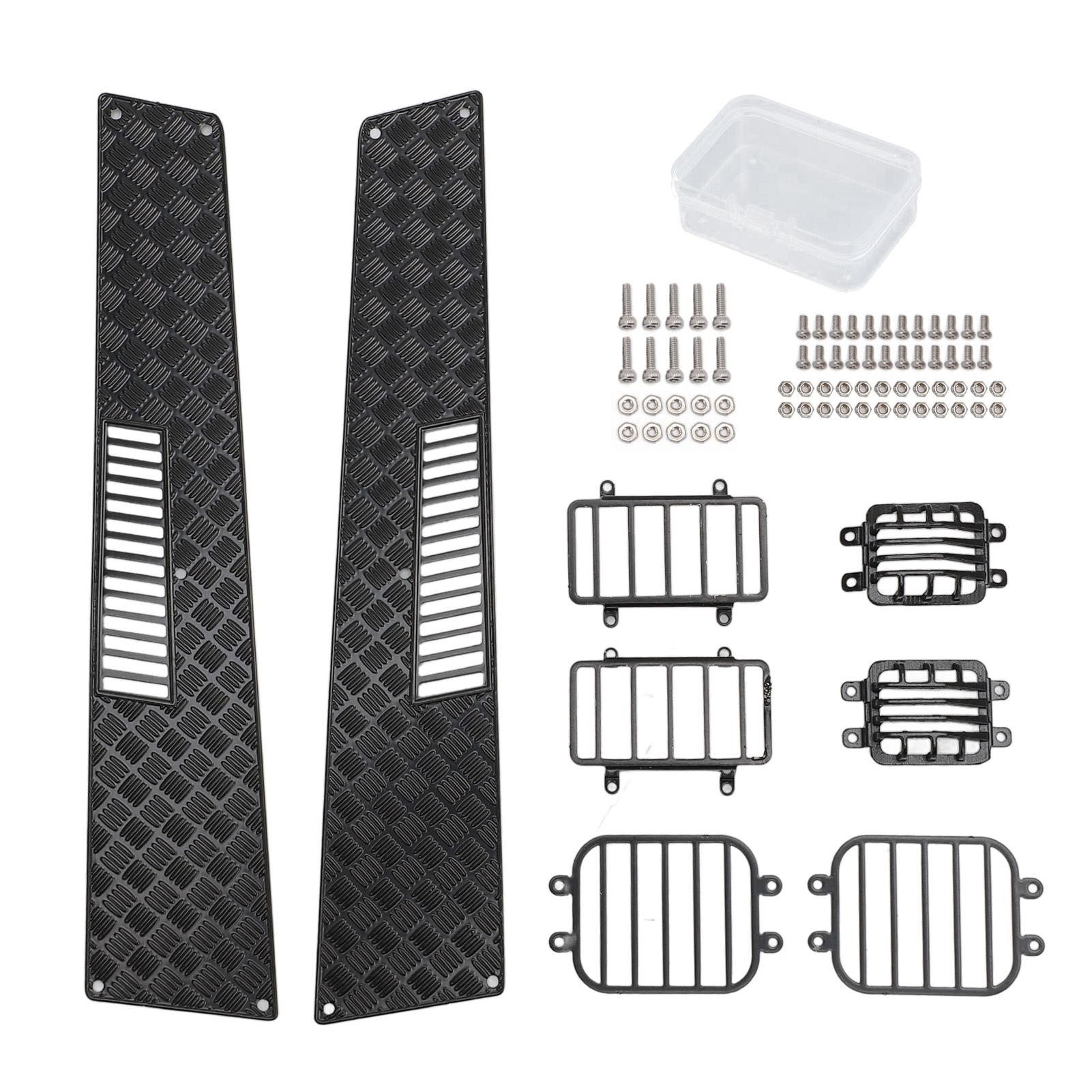 Light Cover Set for G500 G63 RC Car Headlight Cover Rear Side Lamp Guard Kit RC Engine Hood Cover
Light Cover Set for G500 G63 RC Car Headlight Cover Rear Side Lamp Guard Kit RC Engine Hood Cover