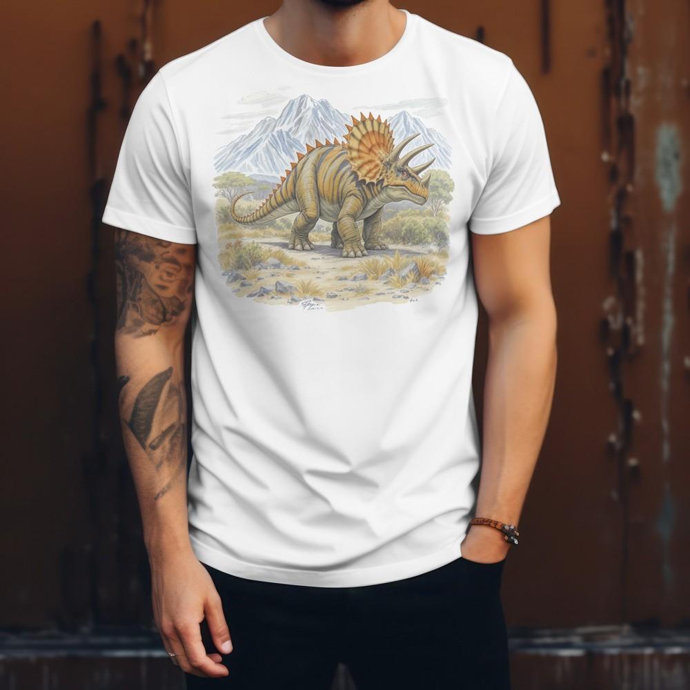 Triceratops Watercolor Dinosaur Lover Unisex T-shirt, Gift for Paleontologist 2XL
Triceratops Watercolor Dinosaur Lover Unisex T-shirt, Gift for Paleontologist 2XL