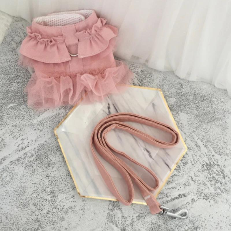 Dog Dress Summer Cat Puppy Skirt Pet Products Small Dog Harness Vest Leash Lead Chihuahua Yorkshire Pomeranian Poodle Clothes XS(old) рожевий
Dog Dress Summer Cat Puppy Skirt Pet Products Small Dog Harness Vest Leash Lead Chihuahua Yorkshire Pomeranian Poodle Clothes XS(old) рожевий