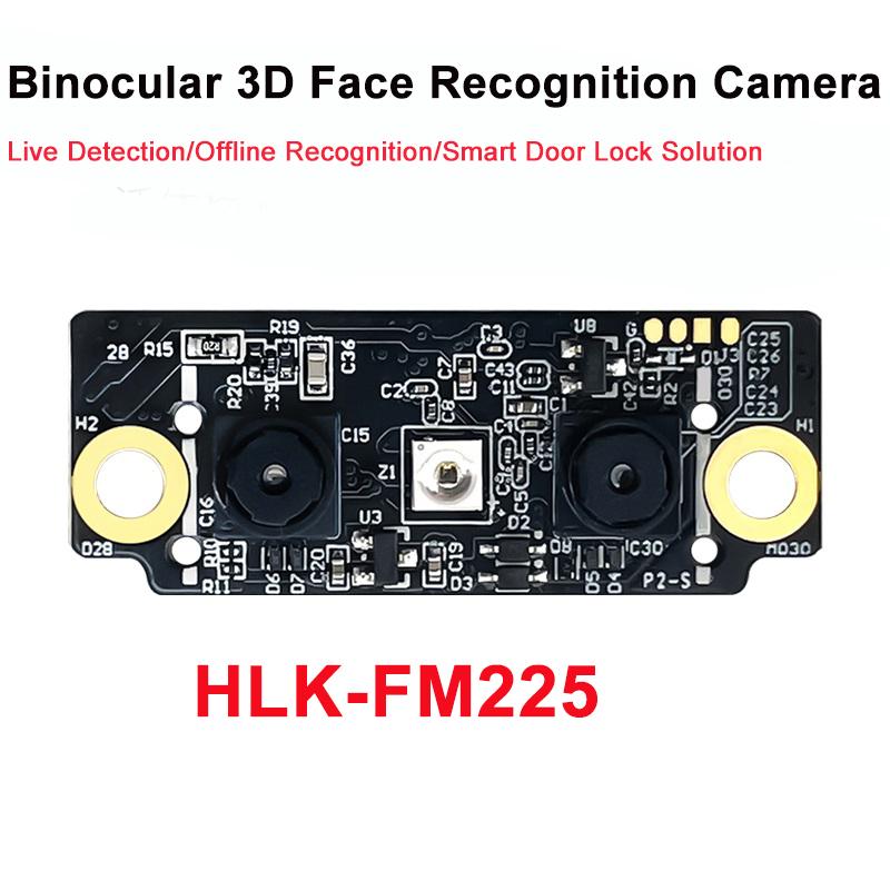 Hi-Link Face Recognition Module FM225 3D Face Recognition Camera Live Detection AI Smart Offline Serial Communicate & USB Video FM225 module
Hi-Link Face Recognition Module FM225 3D Face Recognition Camera Live Detection AI Smart Offline Serial Communicate & USB Video FM225 module