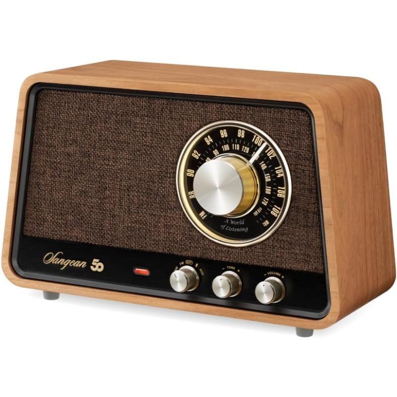 Популярне аналогове радіо WR-55 AM/FM/Bluetooth/AUX у дерев яному корпусі, Ювілейне видання 50-річчя
Популярне аналогове радіо WR-55 AM/FM/Bluetooth/AUX у дерев яному корпусі, Ювілейне видання 50-річчя