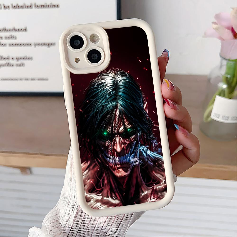 AOT Eren Yeager Thicken TPU Mobile Phone Case for iPhone 17 16 15 14 13 12 11 Air Pro Max Plus Colorful Cover iPhone 13 Pro
AOT Eren Yeager Thicken TPU Mobile Phone Case for iPhone 17 16 15 14 13 12 11 Air Pro Max Plus Colorful Cover iPhone 13 Pro
