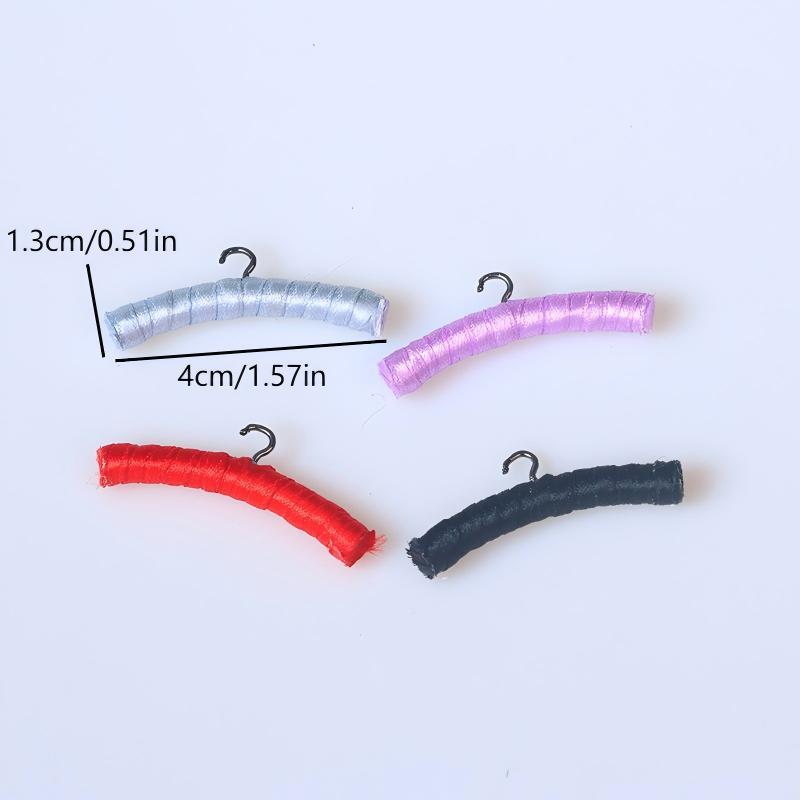 Miniature Doll Clothes Hangers Set - Colorful Tiny Clothing Racks For Dollhouse Accessories & 1:12 Scale Crafts
Miniature Doll Clothes Hangers Set - Colorful Tiny Clothing Racks For Dollhouse Accessories & 1:12 Scale Crafts