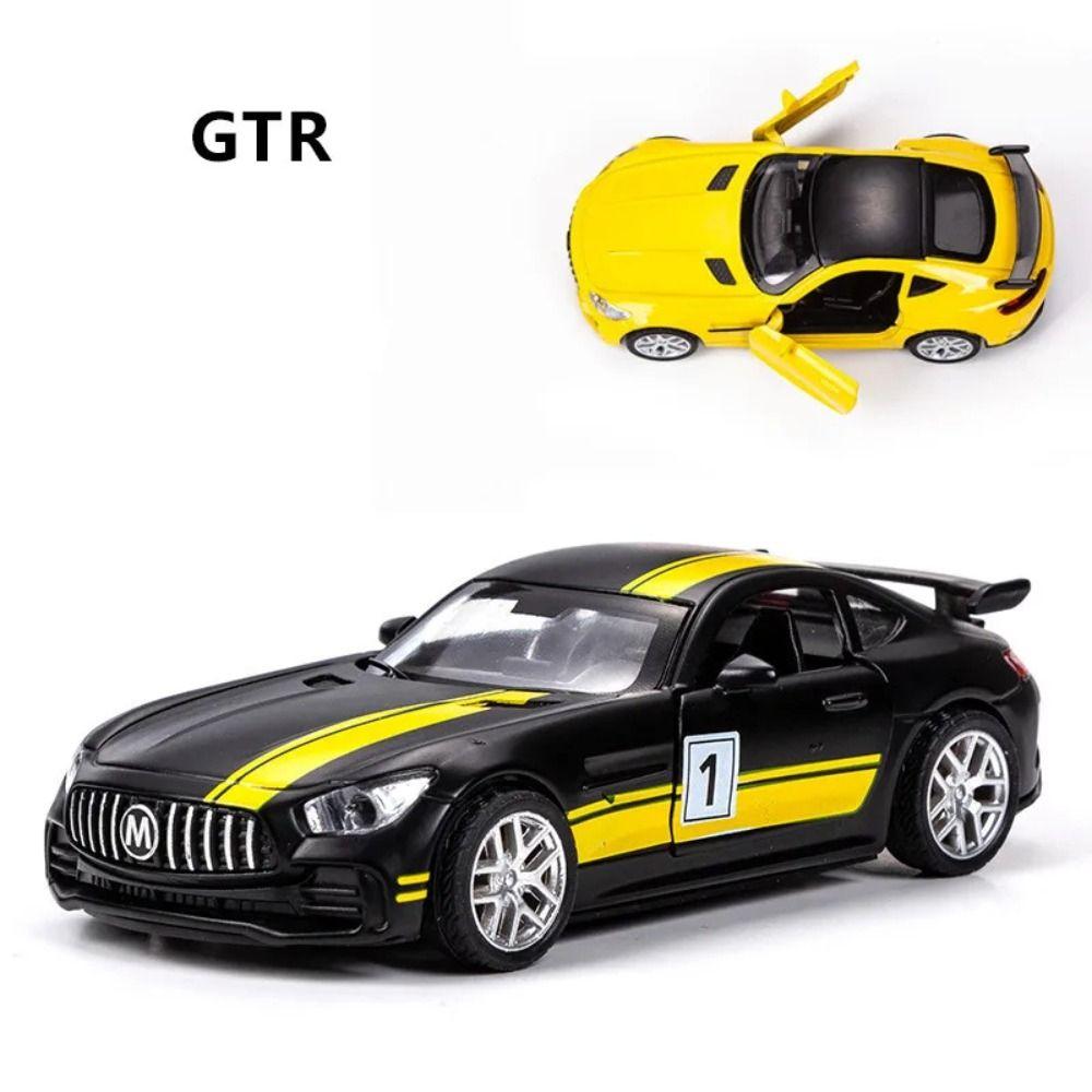 Высокая имитация спортивного автомобиля GTR, модель CTR, спортивный автомобиль, автомобильные фигурки, миниатюры, развивающая игрушка
Высокая имитация спортивного автомобиля GTR, модель CTR, спортивный автомобиль, автомобильные фигурки, миниатюры, развивающая игрушка