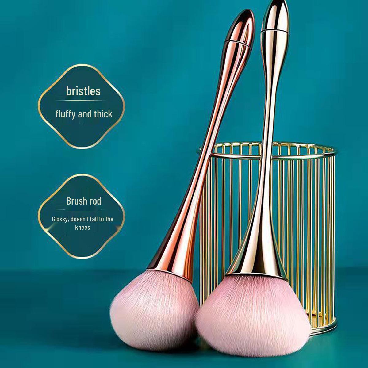 Rose Gold Small Waist Makeup Brush - Pink Goblet Loose Powder Brush OPP Bag with Mesh Cover
Rose Gold Small Waist Makeup Brush - Pink Goblet Loose Powder Brush OPP Bag with Mesh Cover