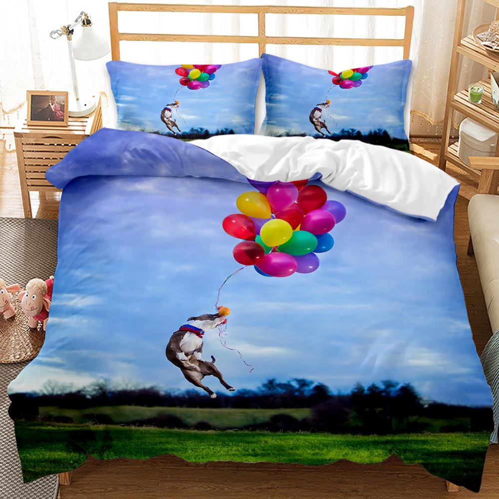 Dog Duvet Cover Set French Bulldogs Bedding Set For Kids Teen Twin Size Black Music Puppy Pet Doggy Animal Quilt Cover (135x200cm)
Dog Duvet Cover Set French Bulldogs Bedding Set For Kids Teen Twin Size Black Music Puppy Pet Doggy Animal Quilt Cover (135x200cm)