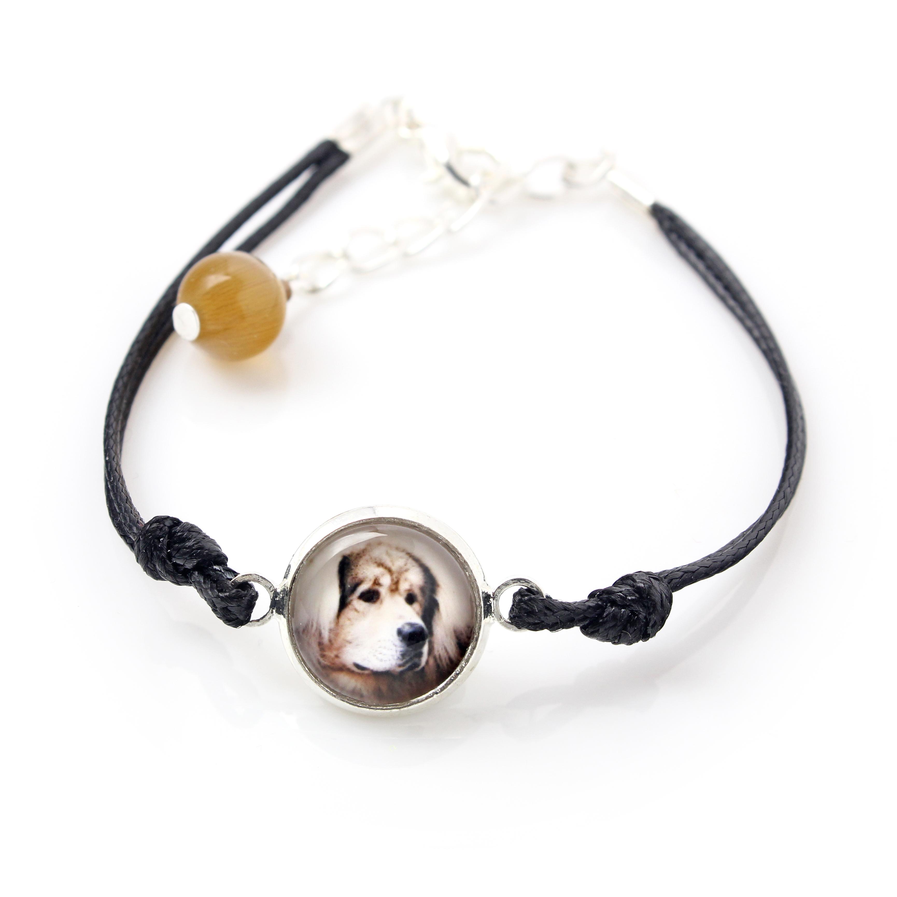 Tibetan Mastiff, Do khyi - bracelet with your photo handmade, unique jewelry from the Art-Dog brand срібний
Tibetan Mastiff, Do khyi - bracelet with your photo handmade, unique jewelry from the Art-Dog brand срібний
