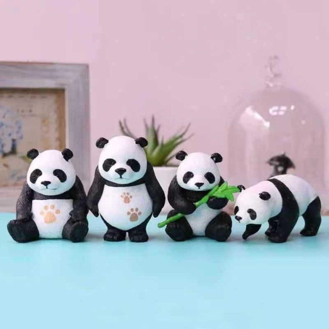 1 Set (4 Pieces) Panda Miniature Figurines | Cute Showpiece | Gift for Him/Her, Mother s Day, Home, Bedroom, Living Room,
1 Set (4 Pieces) Panda Miniature Figurines | Cute Showpiece | Gift for Him/Her, Mother s Day, Home, Bedroom, Living Room,