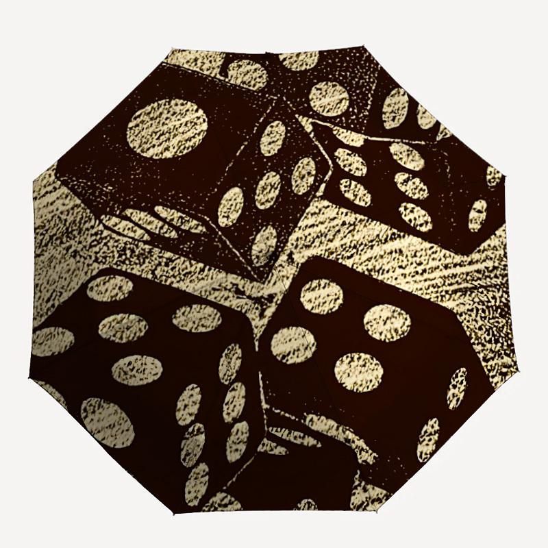 1pc Dice Pattern Automatic Open/close Umbrella, 8-Rib sturdy structure, Auto Folding/Opening, Portable Travel Umbrella for Women,249
1pc Dice Pattern Automatic Open/close Umbrella, 8-Rib sturdy structure, Auto Folding/Opening, Portable Travel Umbrella for Women,249