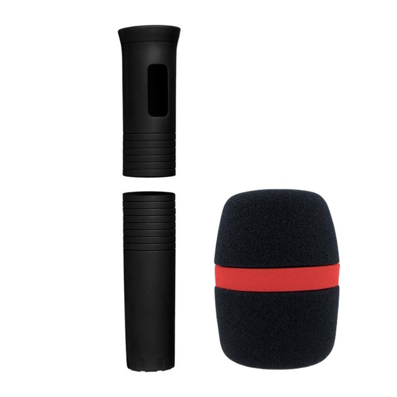 1Set Microphones Handle Protectors with Windproof Sponges Foam for Enhanceds Sound Quality and Long Use 1 чорний
1Set Microphones Handle Protectors with Windproof Sponges Foam for Enhanceds Sound Quality and Long Use 1 чорний