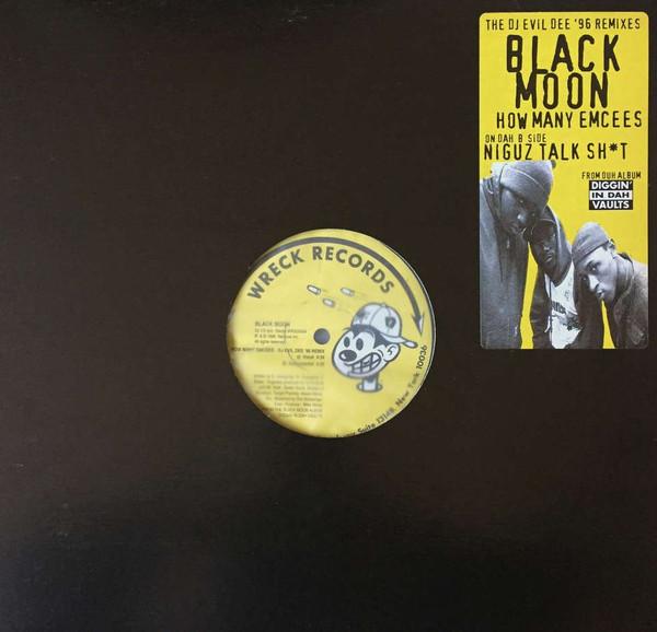 12inch Record BLACK MOON - How Many Emcees (The DJ Evil Dee 9 WR202401 Wreck Records US Rap & Hip-Hop/R&B Used
12inch Record BLACK MOON - How Many Emcees (The DJ Evil Dee 9 WR202401 Wreck Records US Rap & Hip-Hop/R&B Used