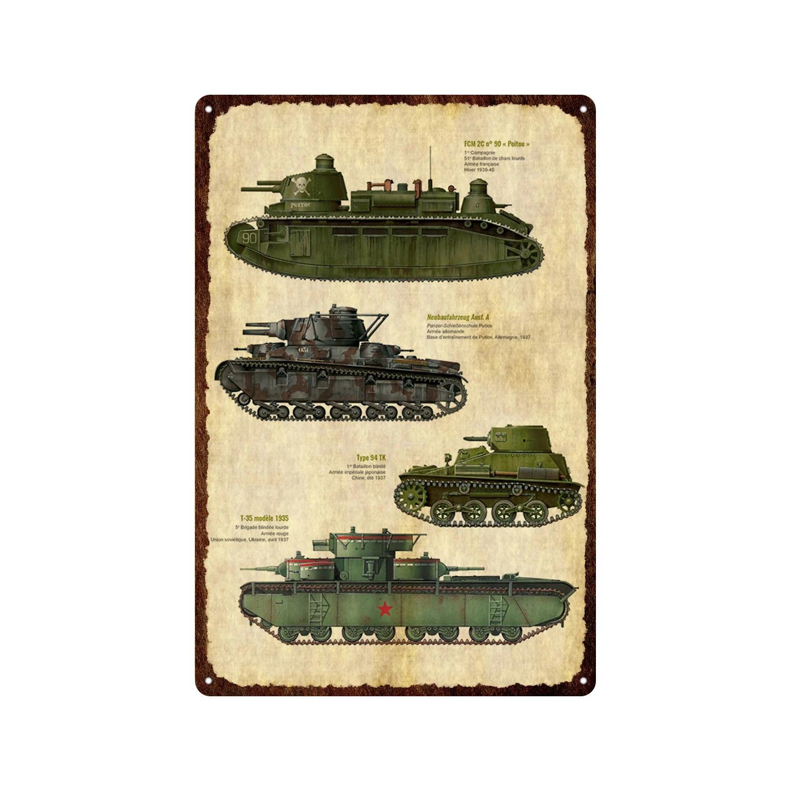 Tanks Tin Sign Metal Sign Decoration Vintage Decor Poster Plaque Wall Decor Iron Painting Garage Man Cave Club Room Home Poster 20x30cm(7.8x11.8inch)
Tanks Tin Sign Metal Sign Decoration Vintage Decor Poster Plaque Wall Decor Iron Painting Garage Man Cave Club Room Home Poster 20x30cm(7.8x11.8inch)