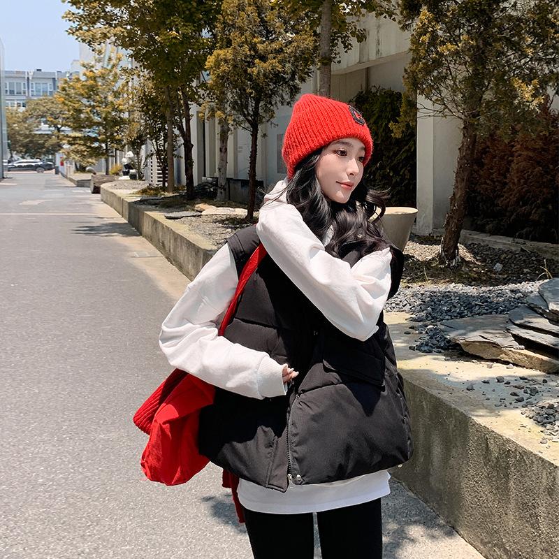 Down cotton vest women s short thickened autumn and winter new college style loose vest M
Down cotton vest women s short thickened autumn and winter new college style loose vest M