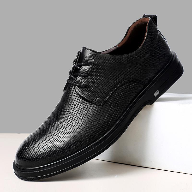 New leather shoes men s embossed first layer cowhide retro British style leather shoes men s business dress men s leather shoes 45 чёрный
New leather shoes men s embossed first layer cowhide retro British style leather shoes men s business dress men s leather shoes 45 чёрный