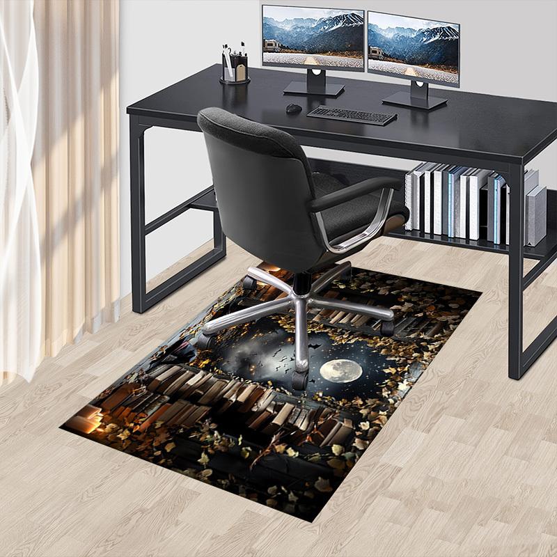 bookshelf moonlight Crystal Velvet Office chair mat Area Rug - Non-Slip, Floor Mat, Office Desk Chair Rugs,Christmas Gift-1106090 60cm by 90cm
bookshelf moonlight Crystal Velvet Office chair mat Area Rug - Non-Slip, Floor Mat, Office Desk Chair Rugs,Christmas Gift-1106090 60cm by 90cm
