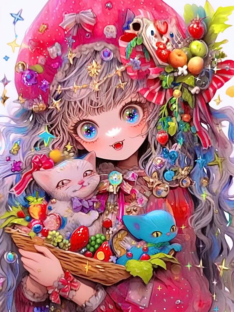 Новая милая мультяшная девочка и кошка, животное, эльф, фрукты, 5DDIY, алмазная картина, фэнтези, эльф, девочка, мозаика, вышивка крестом, украшение для дома Full Round 20x30CM
Новая милая мультяшная девочка и кошка, животное, эльф, фрукты, 5DDIY, алмазная картина, фэнтези, эльф, девочка, мозаика, вышивка крестом, украшение для дома Full Round 20x30CM