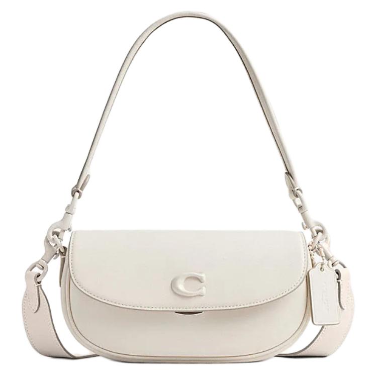 Coach Emmy 23 Logo Lock Closure Leather Saddle Bag Women handbag White CR666-LHCHK Basic Set (Bag+Dust Bag)
Coach Emmy 23 Logo Lock Closure Leather Saddle Bag Women handbag White CR666-LHCHK Basic Set (Bag+Dust Bag)