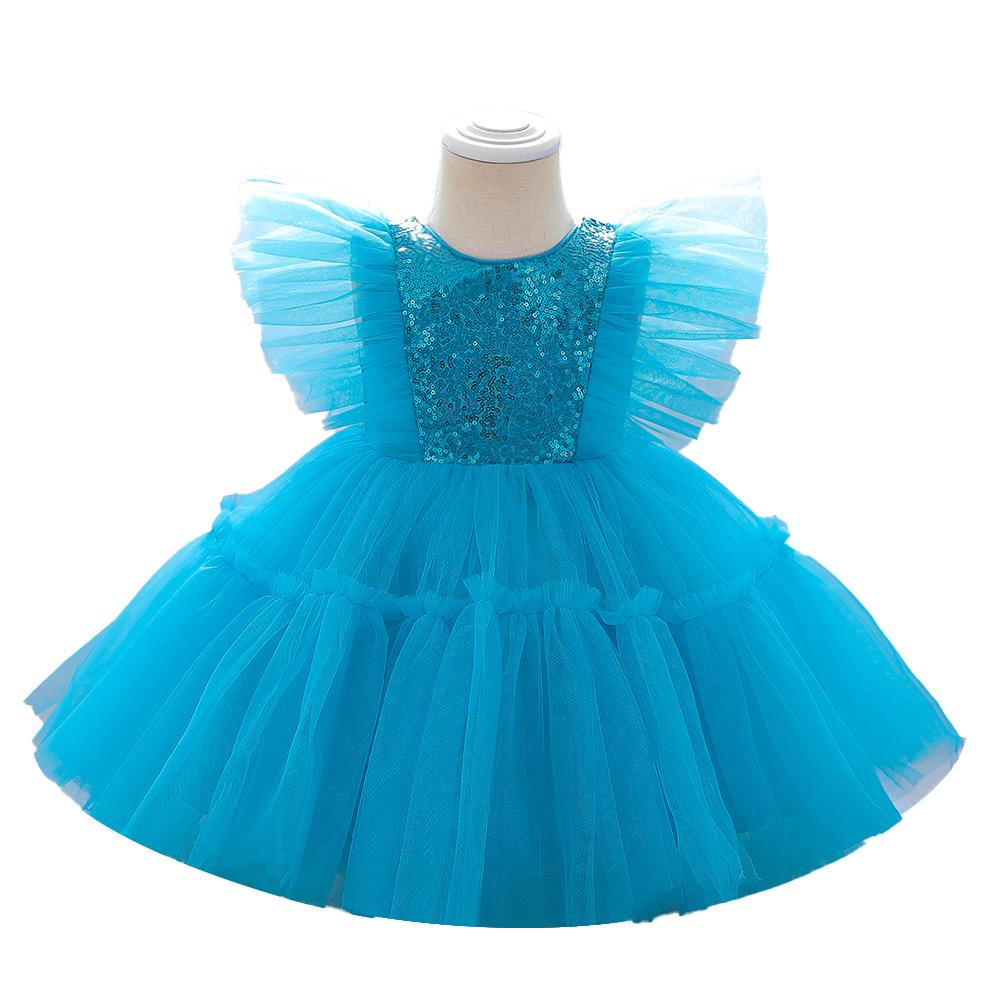 Осеннее цветочное кружевное бальное платье принцессы для девочек-цветочниц, свадебное рождественское вечернее платье для девочек, платье подружки невесты на день рождения 120cm синий
Осеннее цветочное кружевное бальное платье принцессы для девочек-цветочниц, свадебное рождественское вечернее платье для девочек, платье подружки невесты на день рождения 120cm синий