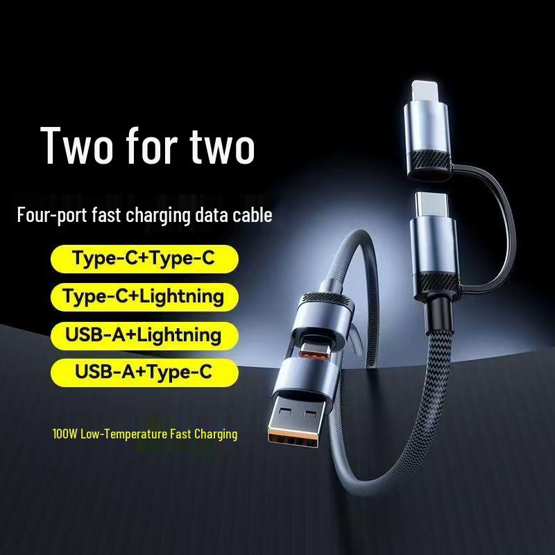 Apple-Compatible PD 20W/65W Dual Type-C Fast Charging and Data Cable for Mobile Phones
Apple-Compatible PD 20W/65W Dual Type-C Fast Charging and Data Cable for Mobile Phones