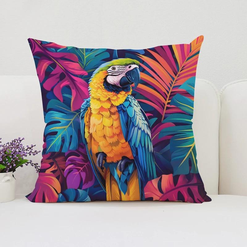 Animal Parrots Pillowcase 45*45 Cover for Pillow Covers Decorative Luxury Cushion Cover Pillowcases for Pillows 45x45 Home Decor 12x12Inch
Animal Parrots Pillowcase 45*45 Cover for Pillow Covers Decorative Luxury Cushion Cover Pillowcases for Pillows 45x45 Home Decor 12x12Inch