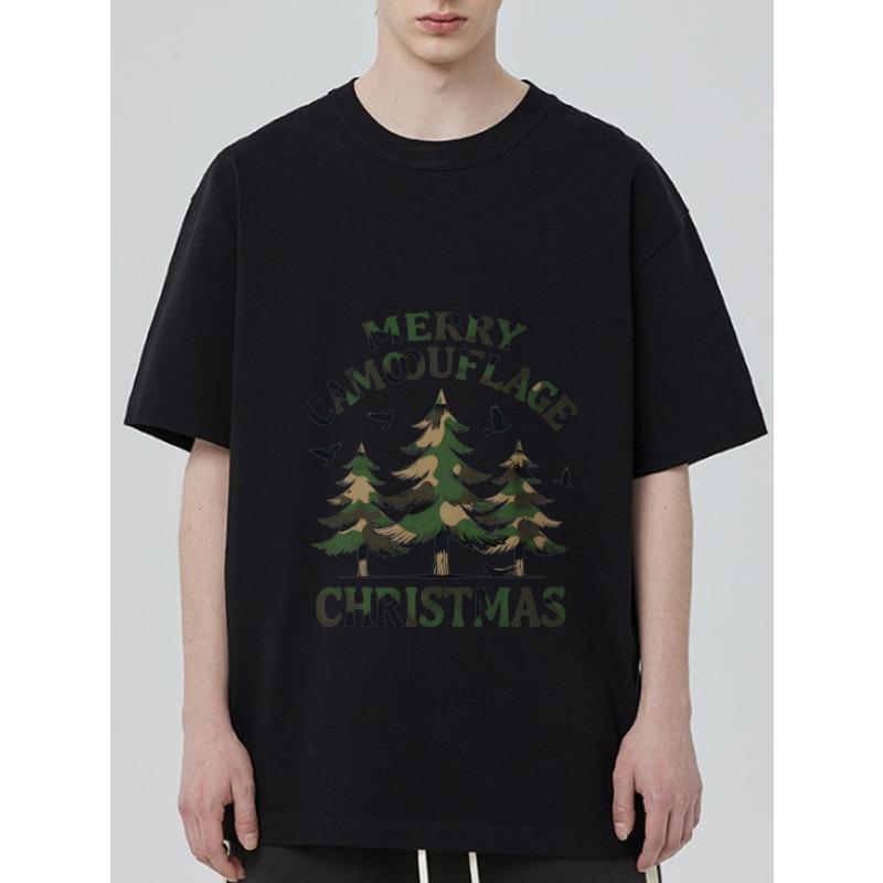 Camouflage Christmas T Shirt Black Merry Camouflage Christmas Tree Pattern for Holiday Season XXXXL
Camouflage Christmas T Shirt Black Merry Camouflage Christmas Tree Pattern for Holiday Season XXXXL
