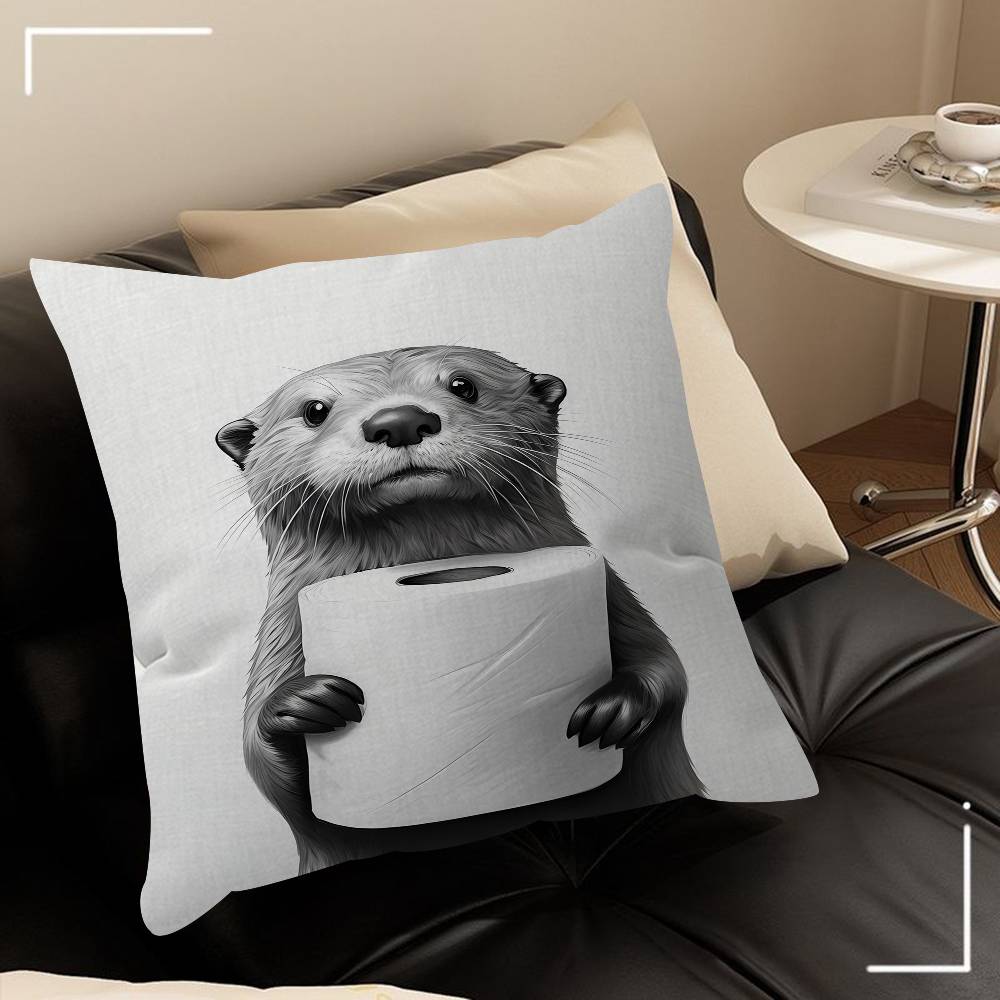 Black And White Cute Animal And Toilet Pillow Gift Home Office Decoration Pillow Bedroom Sofa Car Cushion CoverPillow Case 30x30 cm
Black And White Cute Animal And Toilet Pillow Gift Home Office Decoration Pillow Bedroom Sofa Car Cushion CoverPillow Case 30x30 cm