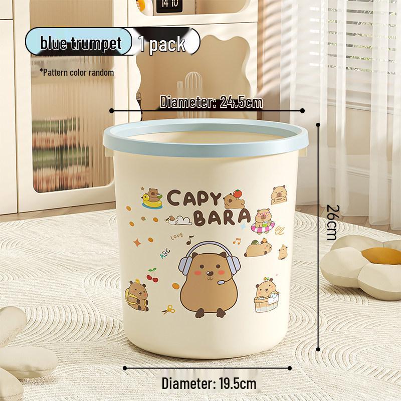 Cream-Colored Large Trash Can with Press Ring for Kitchen, Living Room, Bathroom, and Bedroom
Cream-Colored Large Trash Can with Press Ring for Kitchen, Living Room, Bathroom, and Bedroom