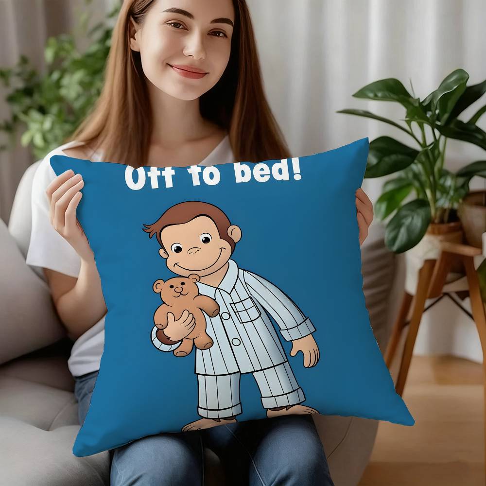 Good Night George Curious Monkey Pillow Case Sofa Decorative Home Double-sided Printing Short Plush Cushion Pillow Cover Gift 20x20Inch
Good Night George Curious Monkey Pillow Case Sofa Decorative Home Double-sided Printing Short Plush Cushion Pillow Cover Gift 20x20Inch