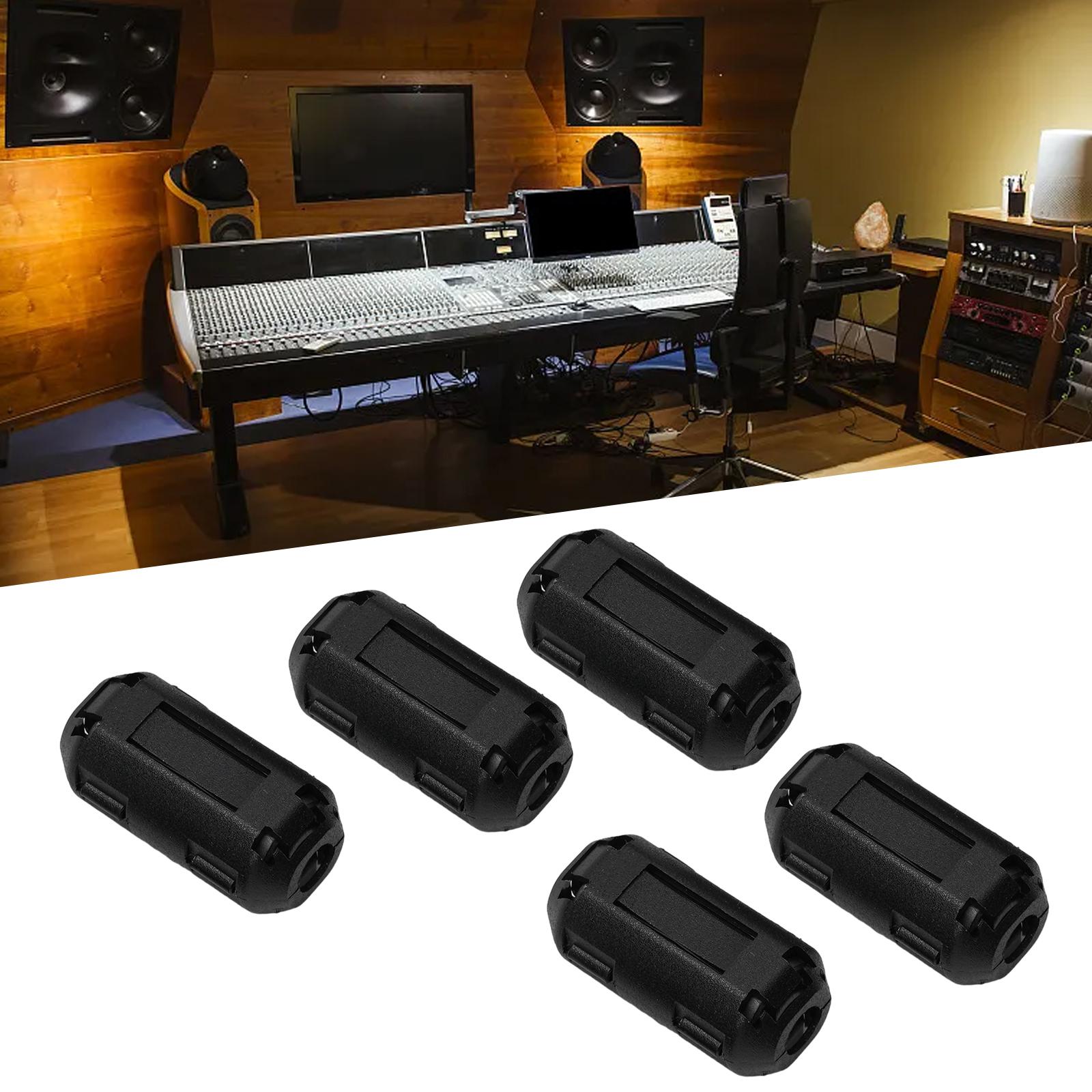 5Pcs 3.5/5/7/9/13mm Toroidal Core Ferrite Bead Clip Choke EMI RFI Noise Filter Clip For USB/Video Cable Power Cord
5Pcs 3.5/5/7/9/13mm Toroidal Core Ferrite Bead Clip Choke EMI RFI Noise Filter Clip For USB/Video Cable Power Cord
