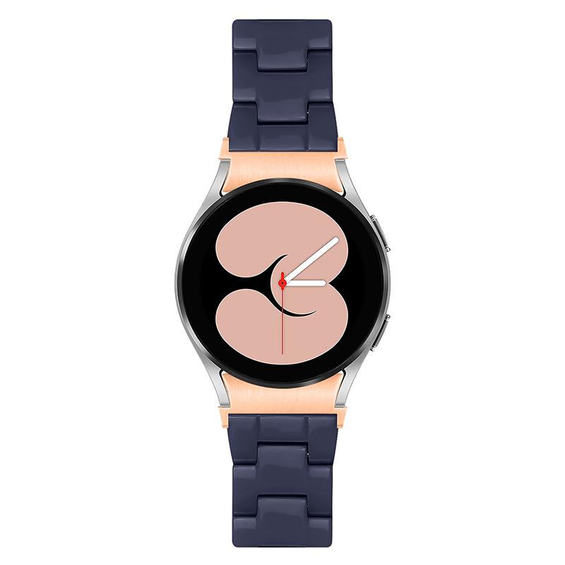 For Samsung Galaxy Watch4 Active 40mm/44mm/Watch4 Classic 42mm/46mm Smart Watch Strap Replacement Resin Wrist Band Midnight Blue
For Samsung Galaxy Watch4 Active 40mm/44mm/Watch4 Classic 42mm/46mm Smart Watch Strap Replacement Resin Wrist Band Midnight Blue