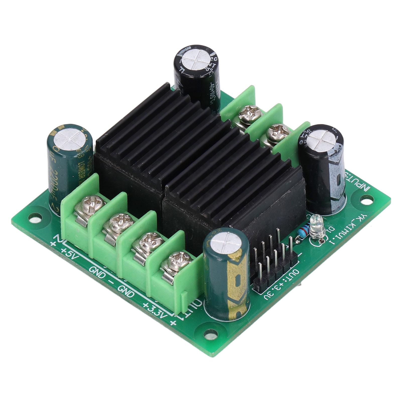 Dual Output Power Module PCB Buck Modules Input 9‑40V to 5V 3.3V Large Heat Dissipation Area
Dual Output Power Module PCB Buck Modules Input 9‑40V to 5V 3.3V Large Heat Dissipation Area