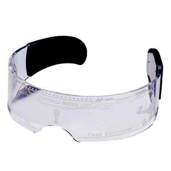 LED Luminous Glasses 7 Color Patterns 12 Flash Modes Light Up Glasses Cyberpunk Futuristic Rave Party Sunglasses for Concerts Festivals
LED Luminous Glasses 7 Color Patterns 12 Flash Modes Light Up Glasses Cyberpunk Futuristic Rave Party Sunglasses for Concerts Festivals