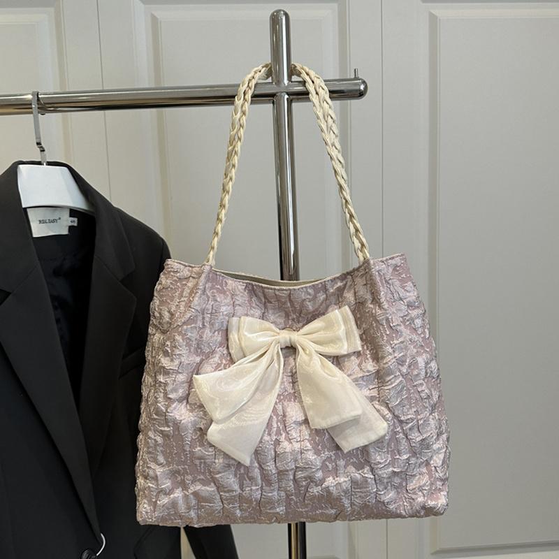 Women s Fashion Bow Tote Bag - Contemporary Color-Block Pattern with Luxe Touch, Ideal for Work & Weekend Activities KTY 31x12x27.5cm розовый
Women s Fashion Bow Tote Bag - Contemporary Color-Block Pattern with Luxe Touch, Ideal for Work & Weekend Activities KTY 31x12x27.5cm розовый