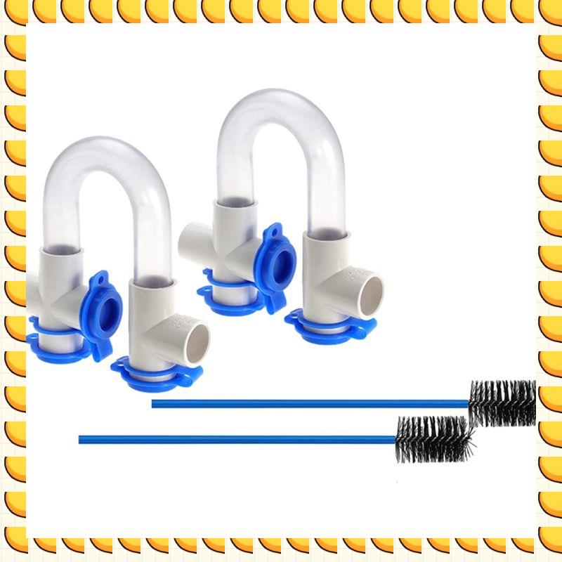 BAAU 3/4In Standard Condensate Trap With 16In Cleaning Brush PVC Transparent U Trap For HVAC Systems, Air Conditioner NONE
BAAU 3/4In Standard Condensate Trap With 16In Cleaning Brush PVC Transparent U Trap For HVAC Systems, Air Conditioner NONE
