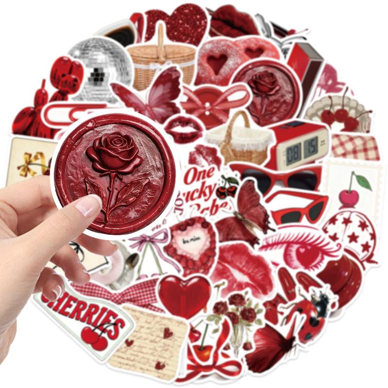 SXH 50PCS Y2K Aesthetic Cherry Stickers Laptop Guitar Suitcase Journal Phone Case Diary Notebook Doodle Decals Decor Gift
SXH 50PCS Y2K Aesthetic Cherry Stickers Laptop Guitar Suitcase Journal Phone Case Diary Notebook Doodle Decals Decor Gift