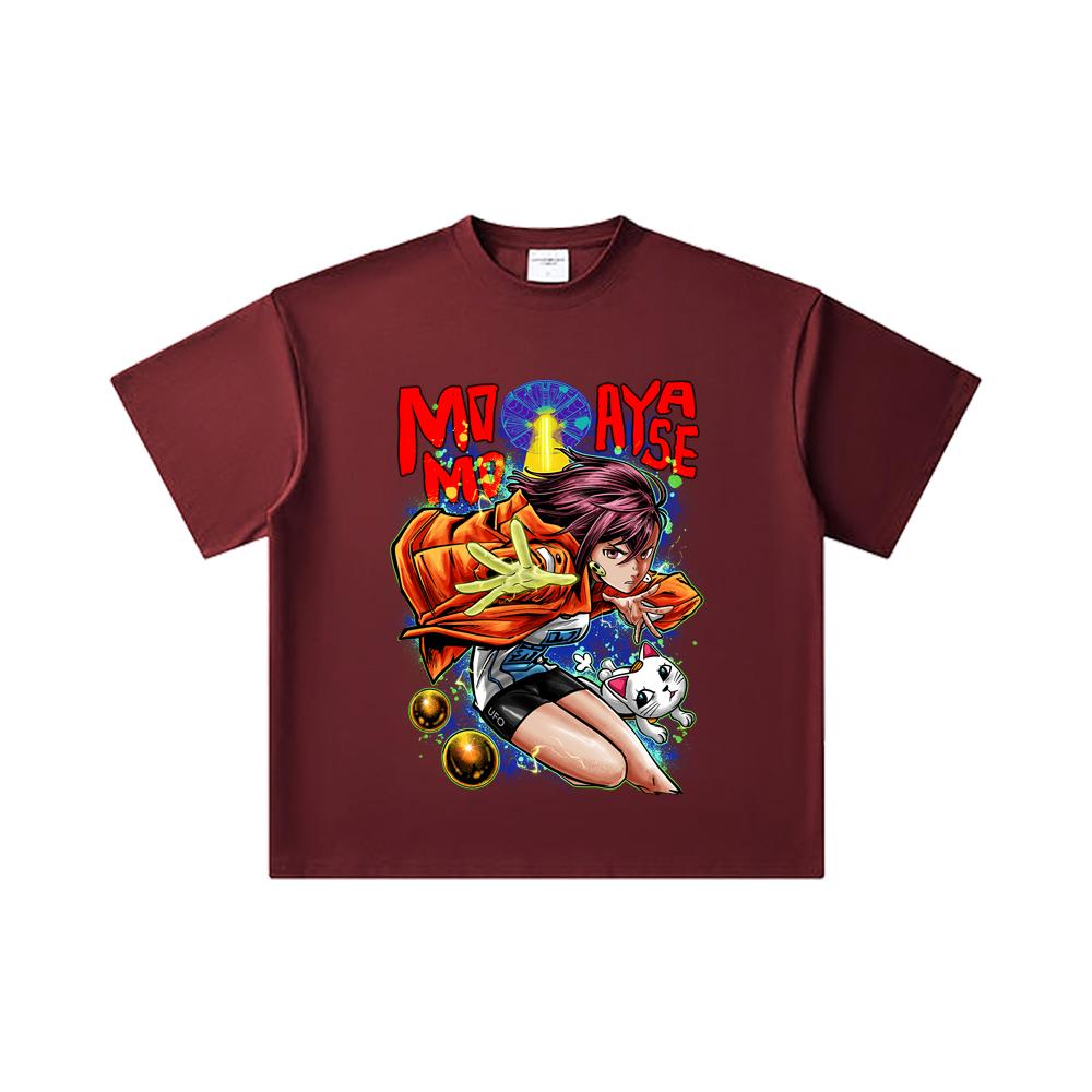 260 GSM Double Yarn 32 Count 100% Cotton Dandadan V19 Momo Print Unisex Heavy Cotton T Shirt 2XL
260 GSM Double Yarn 32 Count 100% Cotton Dandadan V19 Momo Print Unisex Heavy Cotton T Shirt 2XL