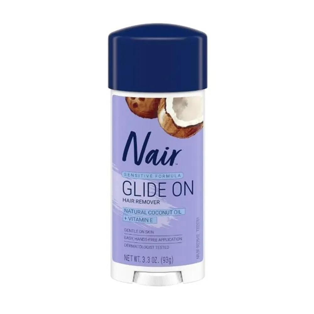 Nair Glide On 93g 1 Pack Natural Coconut Oil Nair Hair Remover Sensitive Formula Glide on Depilatory
Nair Glide On 93g 1 Pack Natural Coconut Oil Nair Hair Remover Sensitive Formula Glide on Depilatory